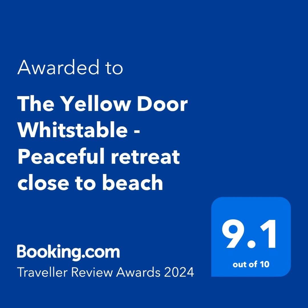 The Yellow Door Whitstable - Peaceful Retreat Close To Beach Eksteriør bilde